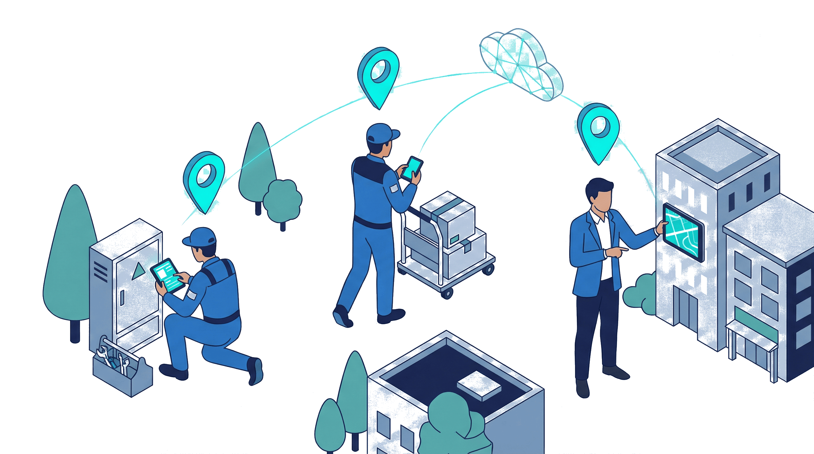 Faster and more accurate work in the field